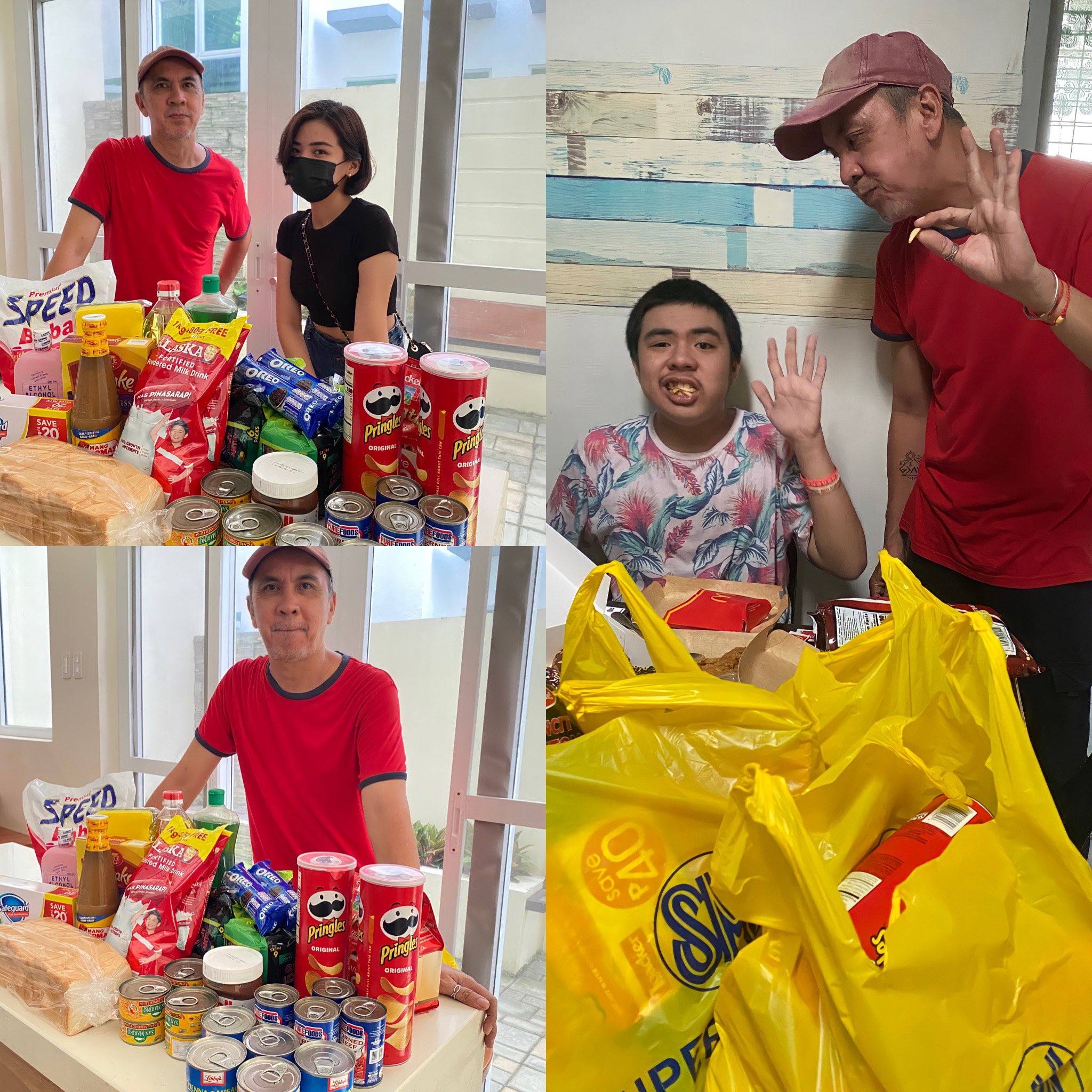 A.G Maxinnamon: Most of what I received was used for our grocery and food. My brother who has autism was so overwhelmed because I bought him all his favorite snacks. 